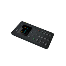 Load image into Gallery viewer, M5 Mini Card Cell Phone Pocket Mobile Phone Low Radiation Cell Phone for Students and Children 128M GSM
