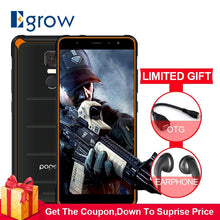 Load image into Gallery viewer, POPTEL P10 5.5" 4GB 64GB 13MP+8MP Camera 4G LTE Waterproof Smartphone Octa Core MT6763 Fingerprint Android 8.1 NFC Mobile Phone