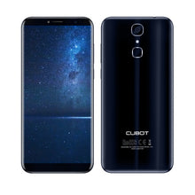 Load image into Gallery viewer, Cubot X18 Fingerprint 5.7 inch HD+ 18:9 Cell phone MT6737T Quad Core 3GB RAM 32GB ROM Smartphone 16MP Camera Android 7.0 3200mAh